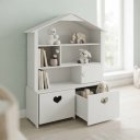 Ver imagem 3 de Casinha Organizadora Infantil Maia 100% MDF Quarto Brinquedo