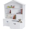 Casinha Organizadora Infantil Maia 100% Mdf Quarto Brinquedo - 1