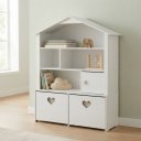 Ver imagem 6 de Casinha Organizadora Infantil Maia 100% MDF Quarto Brinquedo