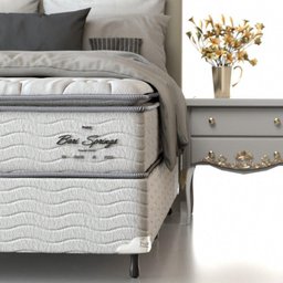 Colchão Solteiro Probel Mola Ensacada Guarda Costas Bari 88x32cm - 8