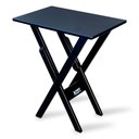 Ver imagem 1 de Mesa Aparador Dobrável Madeira Preta - Cor: Preto