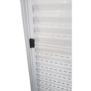 Ver imagem 2 de Porta de Alumínio de Correr Balcão 3 Folhas Branca Modular com Trinco: 210 x 120