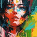 Ver imagem 2 de Quadro Decorativo Tela Canvas Humanos Ref:qbhu4 Lojall 90 X 60 Cm Borda Infinita