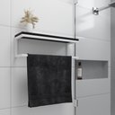 Ver imagem 1 de Nicho de Parede Industrial Milão com 3 Prateleiras para Decoração Sala Quarto Cozinha - Preto