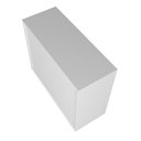Ver imagem 4 de Balcão em Mdp com 2 Portas 2 Prateleiras e 4 Pés com Rodízios Brv Móveis