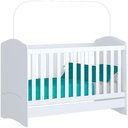 Ver imagem 1 de Berço Henn Mini Cama Bala De Menta I02 Branco
