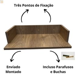 Suporte para Impressora Microondas de Parede Reforçado Mdf - 2