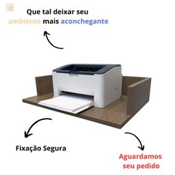 Suporte para Impressora Microondas de Parede Reforçado Mdf - 5