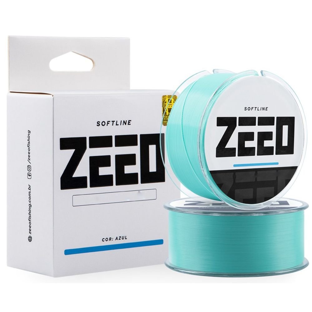 Linha Zeeo Softline 0,37mm 300m - Zeeo Softline Azul - 3