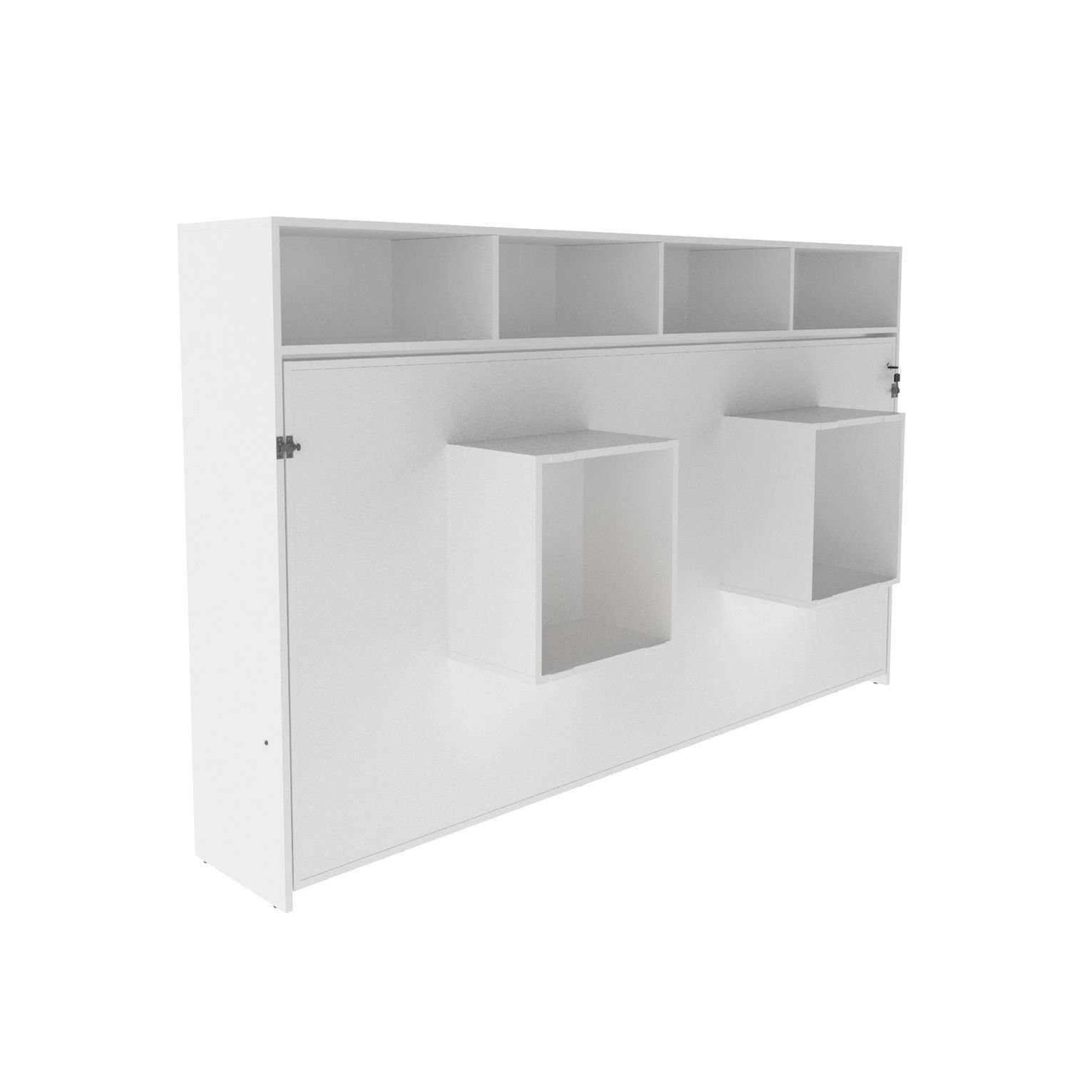 Cama Articulada Horizontal Solteiro 88cm Cm8020 Tecno Mobili - Branco - 3