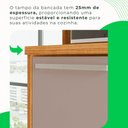 Ver imagem 7 de Cozinha Compacta para Cooktop 5 Bocas 5 Peças 12 Portas 2 Gavetas Paris Sallêto Móveis