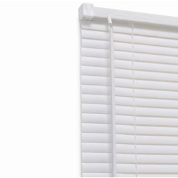 Persiana Horizontal Pvc 25mm Branca 100 (L) X 160 (A) Cortina Completa c/ Kit Instalação 1,00 x 1,60 - 6