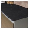 Tampo Madesa 100% MDF para Balcão de Pia 120 cm Nero Marquina Cor:Nero Marquina - 2