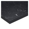 Tampo Madesa 100% MDF para Balcão de Pia 120 cm Nero Marquina Cor:Nero Marquina - 1