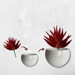 Vaso Decorativo Cachepot Redondo P/ Plantas e Flores - 6