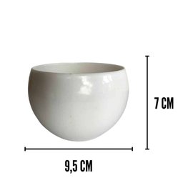 Vaso Decorativo Cachepot Redondo P/ Plantas e Flores - 4