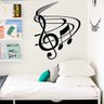 Adesivo de Parede Notas Musicais 04-Grande 60x75cm - 1
