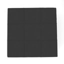 Ver imagem 7 de Puff Decorativo Para Sala de Estar Quadrado Milano 90x90cm W01 Suede Preto - Lyam Decor