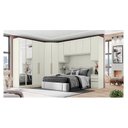 Ver imagem 3 de Quarto Modulado Casal Ambiente 6 New Predileto 6 Peças Areia - Henn
