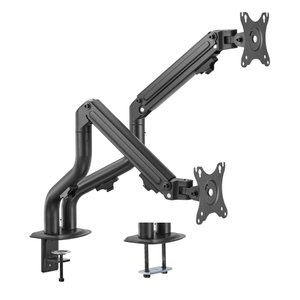 Suporte Articulado Mesa Para 2 Monitores De 17" A 32" FT-445MG2 - FIXATEK
