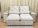 Ver imagem 6 de Sofá Retrátil e Reclinável Comfort Premium Tamanhos e Cores Cor:bege;tamanho:1,80