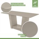 Ver imagem 4 de Conjunto Sala de Jantar Mesa 160x80cm Tampo MDF com 6 Cadeiras Apogeu Móveis Lopas