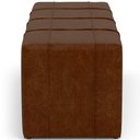Ver imagem 6 de Puff Decorativo Living Sala de Estar 160 cm Roma W01 Couríssimo Marrom - Lyam Lyam Decor