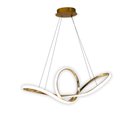 Ver imagem 5 de Lustre Luminaria Pendente de Teto Led Infinity Moderno Luz 3 em 1 Bivolt