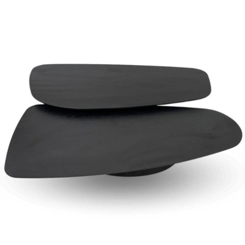 Conjunto Mesa de Centro Organica Board 138x60cm Ébano