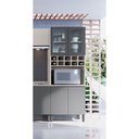 Ver imagem 1 de Paneleiro Torre Quente 4 Portas 1 Nicho para Forno e Adega Quiditá