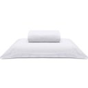 Ver imagem 1 de Jogo de Cama Buettner Solteiro King Malha Liso 2 Peças Image Branco