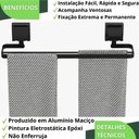 Ver imagem 6 de Porta Toalha Suporte Toalheiro com Ventosa Duplo Preto F.max