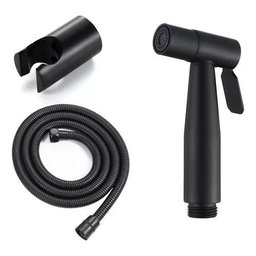 Ducha Higiênica Preto Fosco Luxo para Banheiros e Lavabos - 2