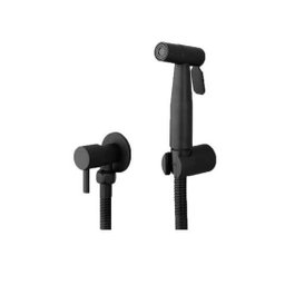 Ducha Higiênica Preto Fosco Luxo para Banheiros e Lavabos - 5