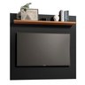 Painel Dubai Tv 32 Polegadas Pequeno Quarto Suspenso Sala Rack Cor Preto/freijó - 4