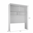 Ver imagem 2 de Módulo Aéreo Casal 4 Portas 100% MDF Áurea - Arbo Design