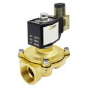 Ver imagem 3 de Válvula Solenoide 1" Pol Nf 80°c 2/2 Água/óleo/ar 220vca