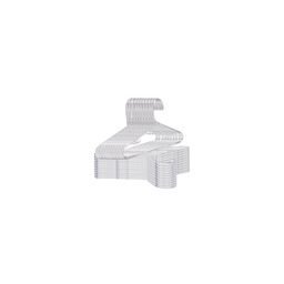 Kit 25 Cabides Tradicional Infantil Transparente – Organize com Praticidade e Estilo - 1