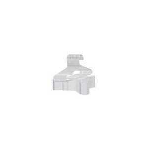 Kit 25 Cabides Tradicional Infantil Transparente – Organize com Praticidade e Estilo