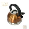 Chaleira Inox  com Apito Crown Gold 3 Litros - Gold - 4