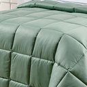 Ver imagem 3 de Edredom Solteiro Pádua 2Pçs Dupla Face Tecido Egípcio 400 Fios 100% Algodão Verde