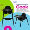 Cadeira de Alimentação Cook Preto - Cosco - 2