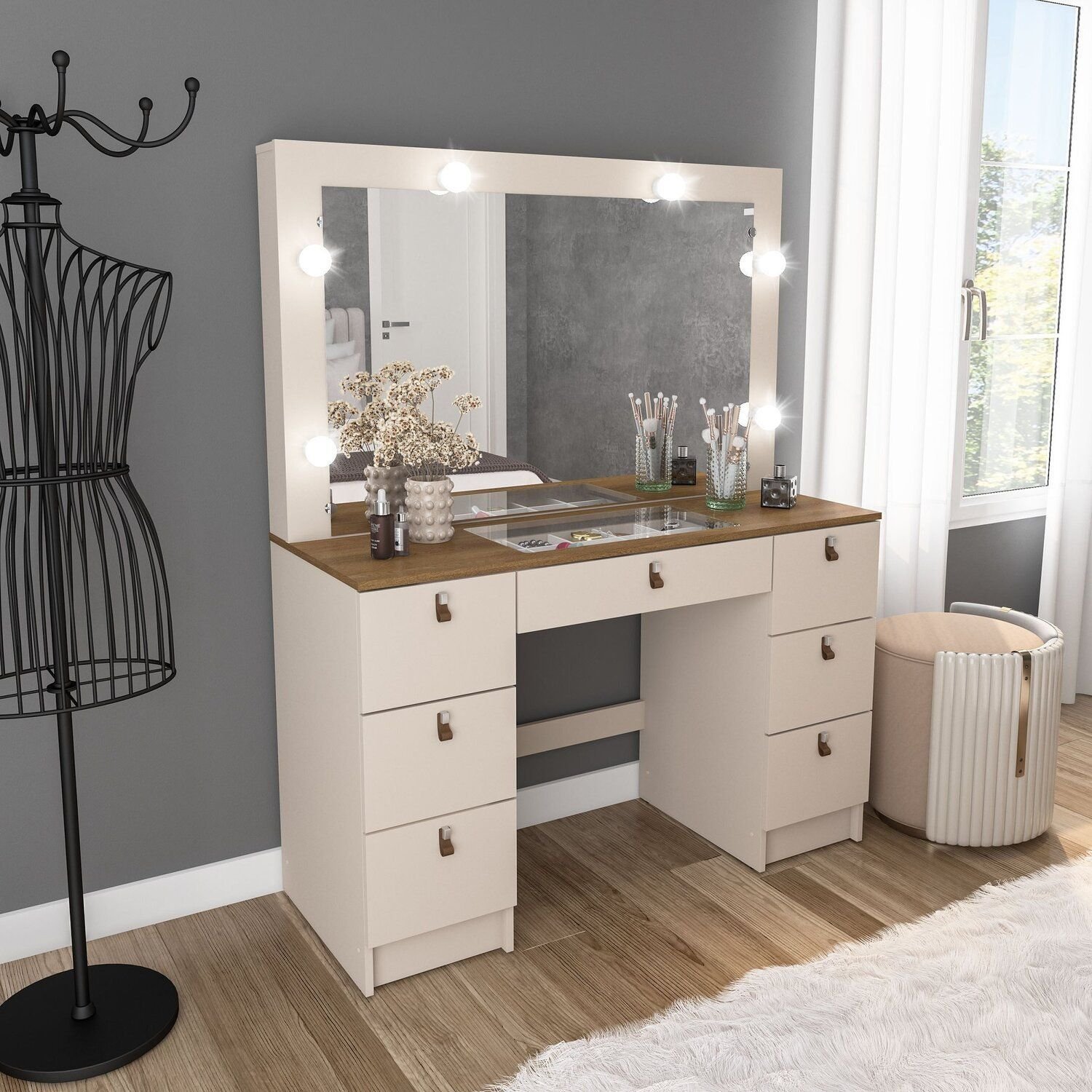 Penteadeira Camarim com Espelho França