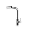 Ver imagem 1 de Torneira Gourmet Misturador Monocomando Cozinha de Bancada Extensível Inox 304 Prata Brinovar