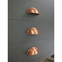 Ver imagem 5 de Puxador Concha Vivaro 220 - Rosê Escovado - 76MM