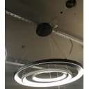 Ver imagem 1 de Pendente Arco Espiral Preto 60cm Led 86W 3200K Bivolt
