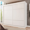 Ver imagem 2 de Guarda Roupa Casal Trancoso 2 Portas 6 Gavetas Valverde Moveis Branco