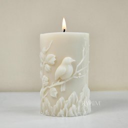 Vela Decorativa Passarinho Ramim Aromas | 295g - 1