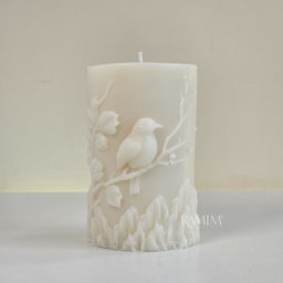 Vela Decorativa Passarinho Ramim Aromas | 295g - 4
