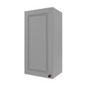 Ver imagem 1 de Armário Aéreo de 0,40 Cm 1 Porta 100% Mdf Titânio Fosco Amoudi